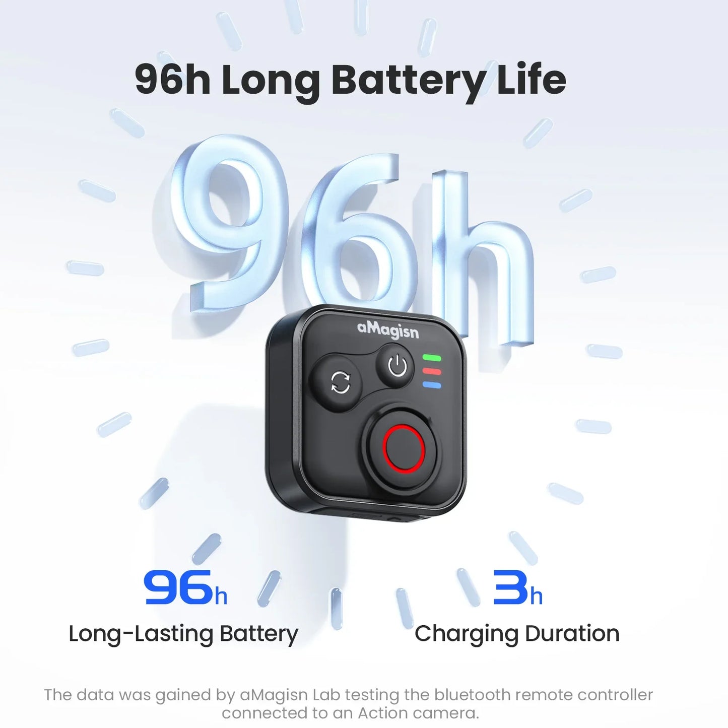 AMagisn Bluetooth Shutter Remote – Insta360, GoPro & DJI