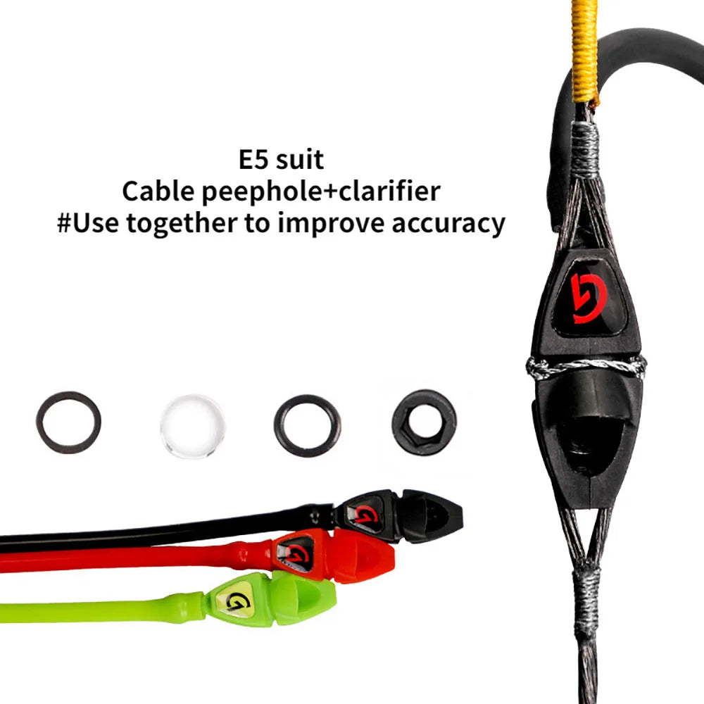 Archery Peep Sight Hole Peephole String Can Install Clarifier