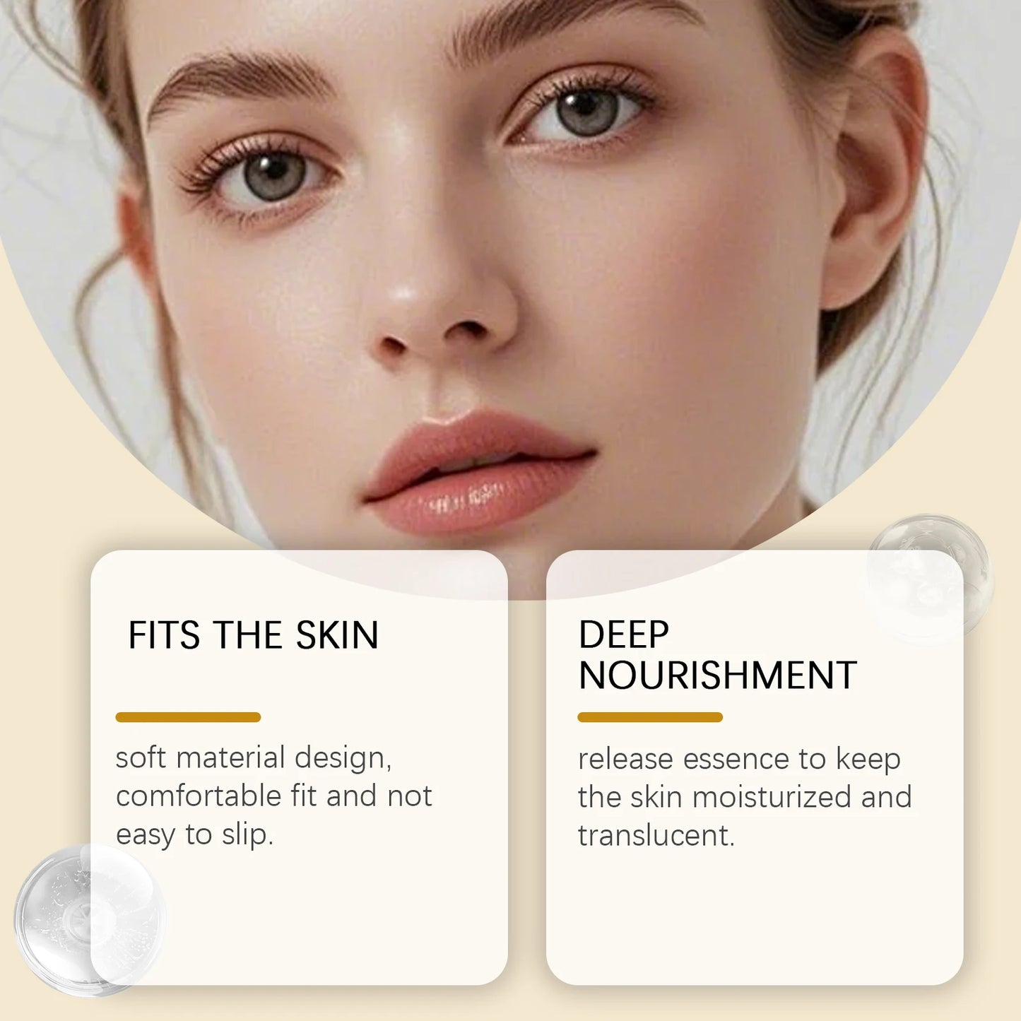Collagen Water-Soluble Eye & Face Patches – Firming & Hydrating