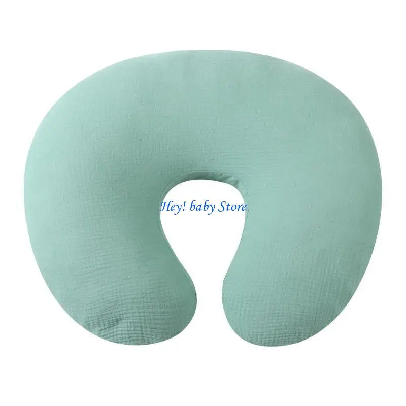 100% Cotton Breastfeeding Pillow Cover | Detachable Nursing Case