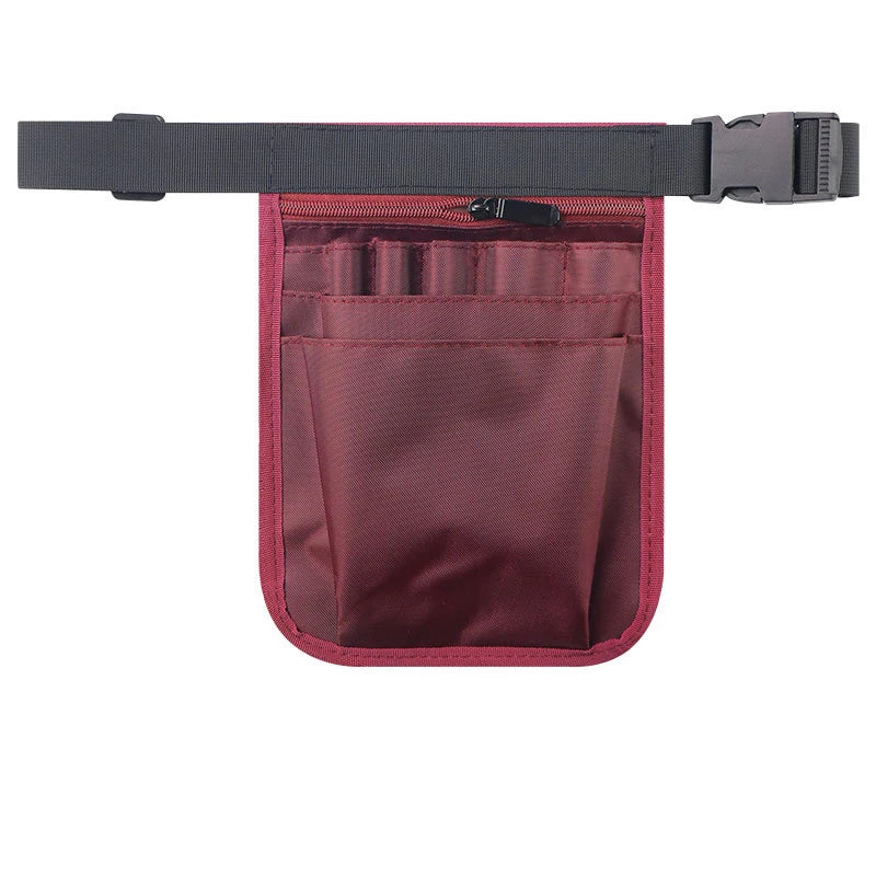 Nursing Adjustable Waist Bag Nurse Tool Storage Bag Hairstylist Makeup Technician Tool Storage Waist Bag Peaceful Pleasures Health and Wellness
