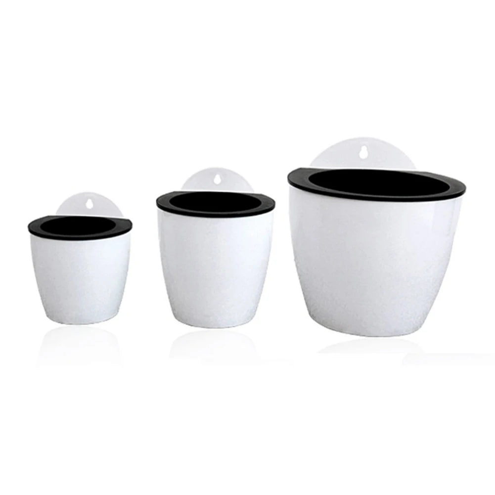 Wallmounted Flower Pot Innovative Design Green Dill Pattern Suitable