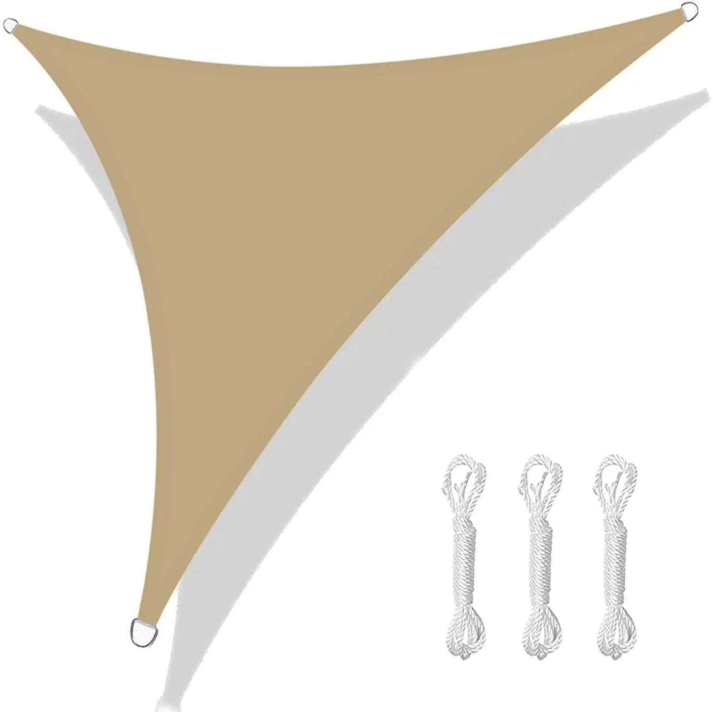 5 3 6 2M Triangle Shade Sail Waterproof Sunshade Canopy 98 UV Block