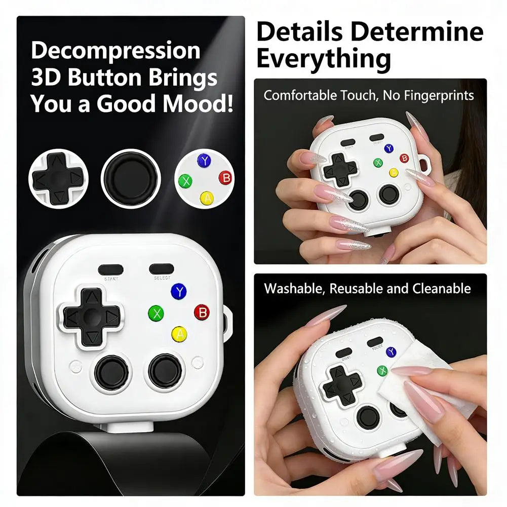 New For Samsung Galaxy Buds 4/4 Pro （2026）Cases Game Controller Design Protective Case With Cleaning Kit For Galaxy Buds4/4Pro Peaceful Pleasures Health and Wellness