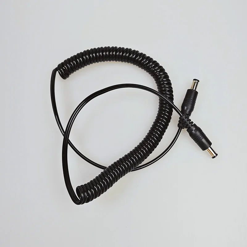 Universal Double-Ended Nail Sander Replacement Spring Wire, Handle Connection Cable with DC Port, 1/1.5M Nail Line Peaceful Pleasures Health and Wellness