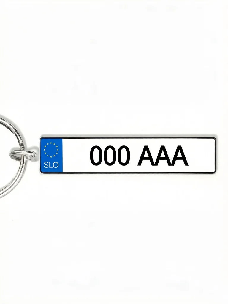 Custom Car License Plate Keychain Personalized Name Number Plate Acrylic Metal Keyring Gift for Dad Boyfriend Peaceful Pleasures Health and Wellness Slovenia Acrylic