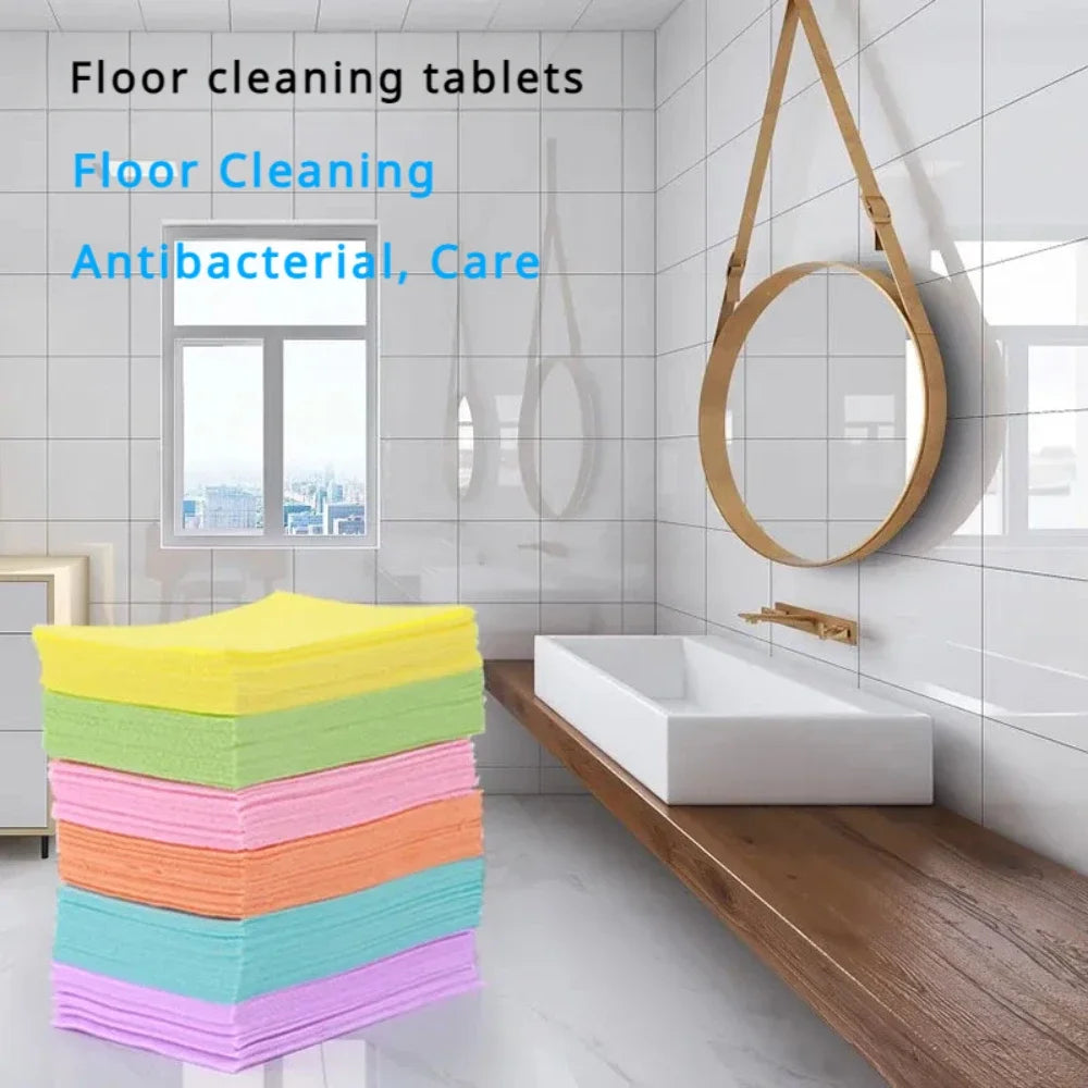 Eco-Friendly Floor & Bathroom Cleaning Tablets 30-Pack