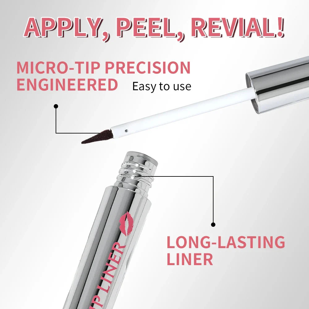 Peel-Off Waterproof Lip Liner – Matte Long-Lasting Lip Tint