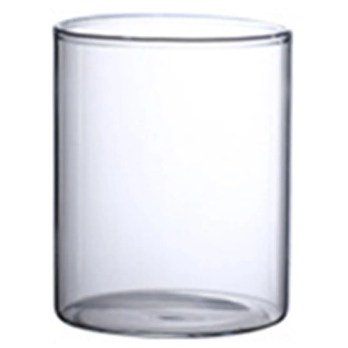 Hydroponic Flower Vase Modern Small Cylinder Flower Centerpiece Vases for Home Office Wedding Table Peaceful Pleasures Health and Wellness 10x15cm