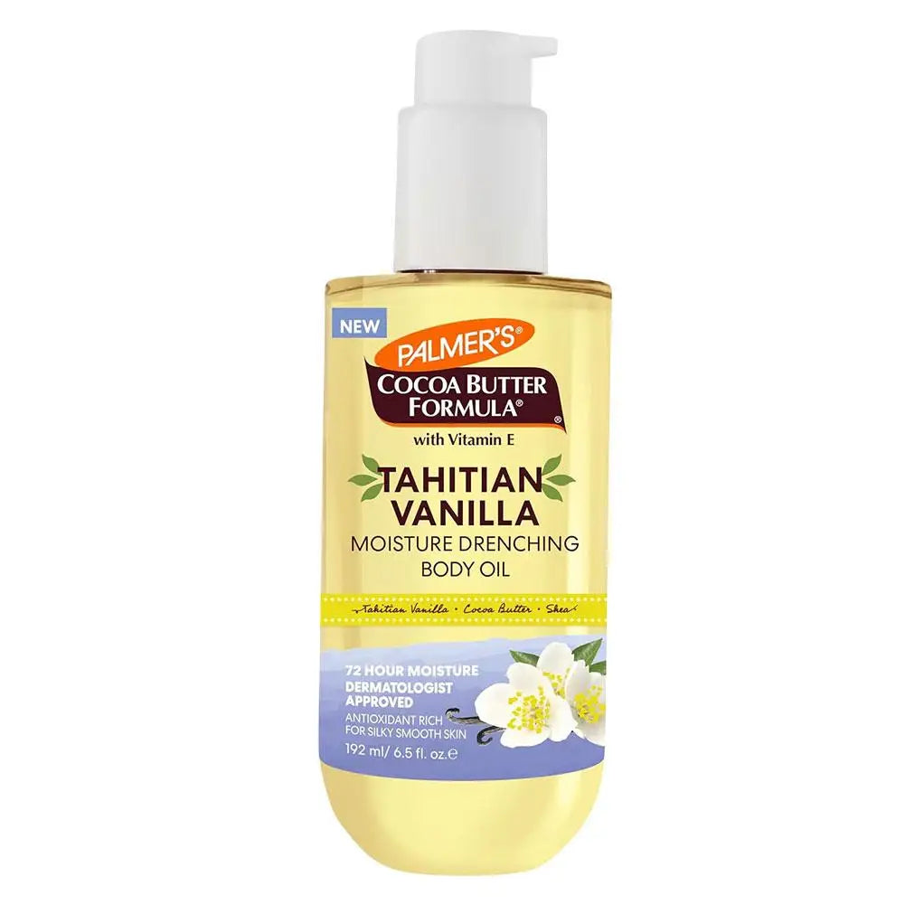 Organic Coconut Oil & Vanilla Body Oil 192ml – Deep Moisturizer