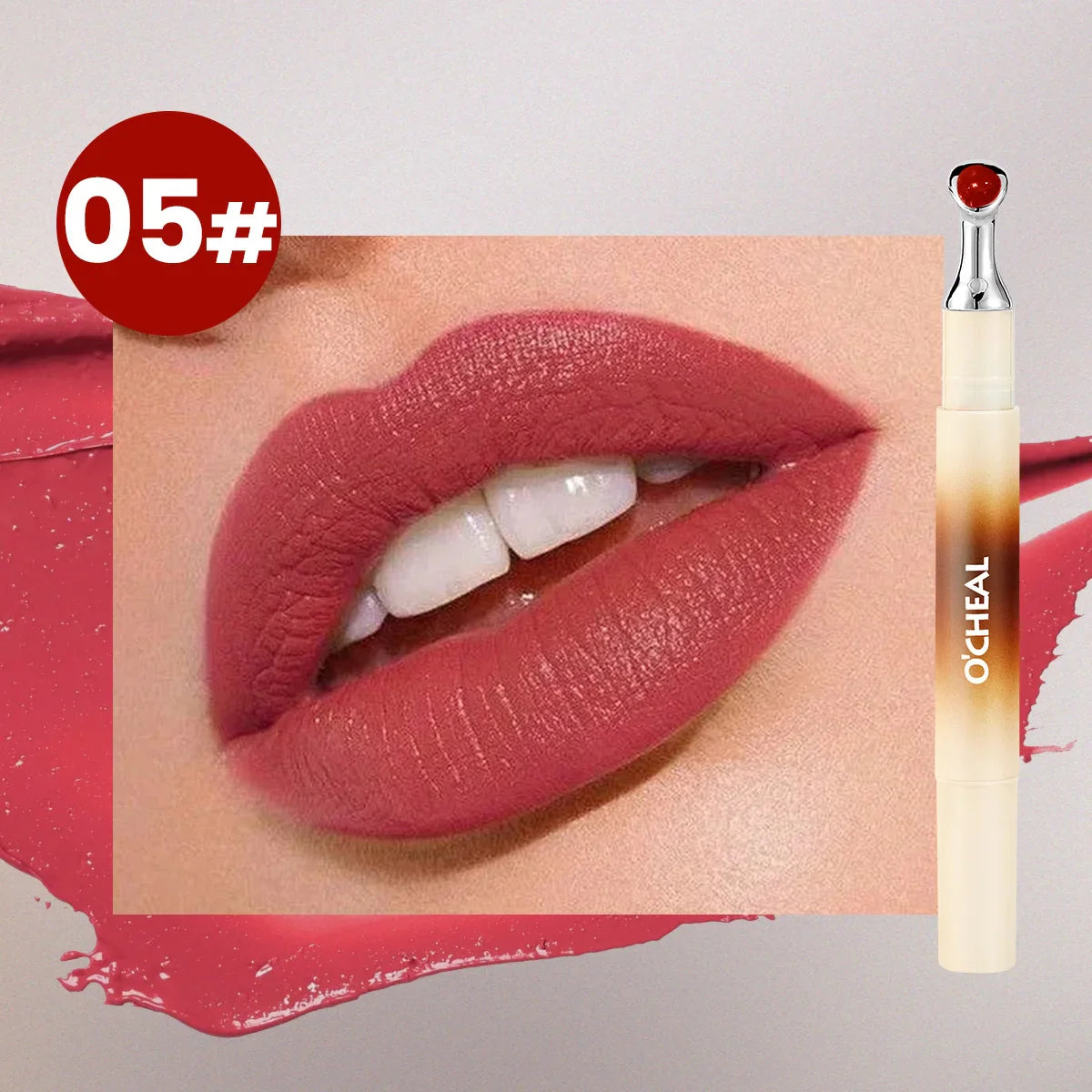 OCHEAL Matte Liquid Lip Cream – Waterproof Velvet Lipstick
