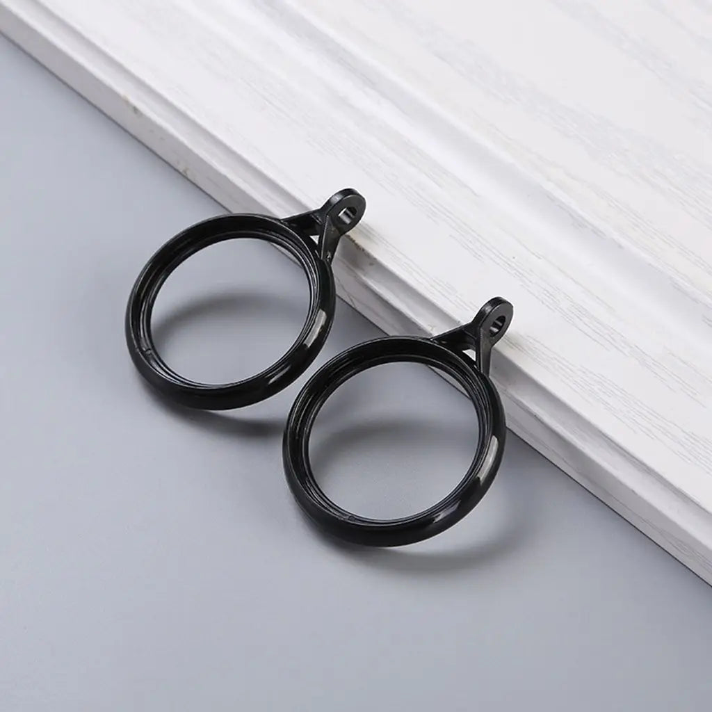 Curtain Ring Clip Hooks for Roman Rods – 20 Pack | Mute