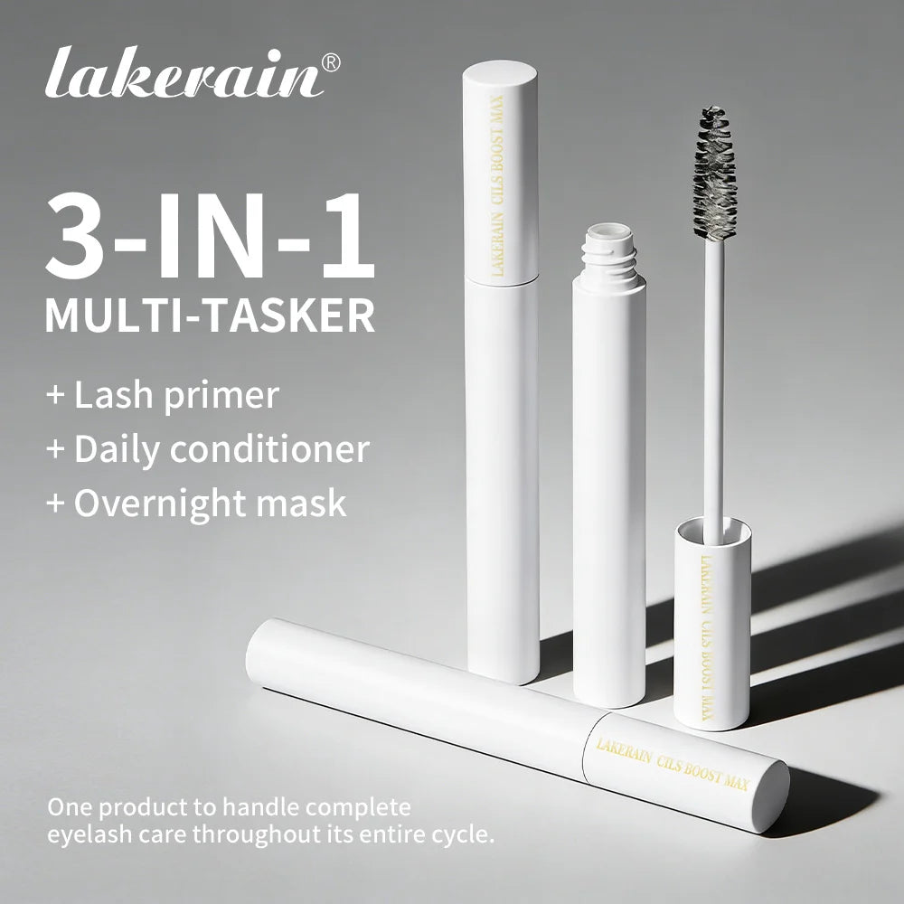 2 In 1 Mascara Eyelash Care Film Enhance Curl Slimness Thickening Nourish Brightening Eyelashes Long-lasting Smudge-free Volume Peaceful Pleasures Health and Wellness