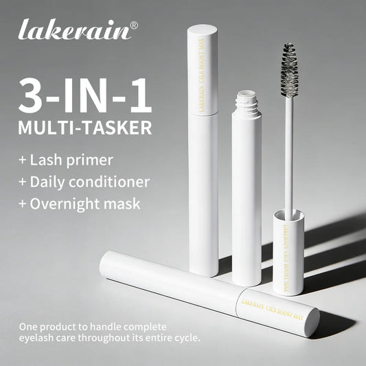 2 In 1 Mascara Eyelash Care Film Enhance Curl Slimness Thickening Nourish Brightening Eyelashes Long-lasting Smudge-free Volume Peaceful Pleasures Health and Wellness