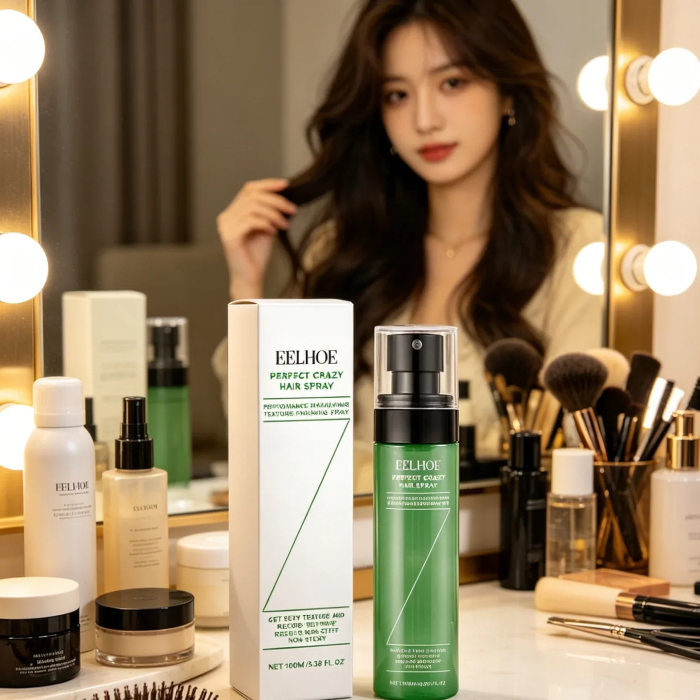 EELHOE Volumizing Hair Spray – Anti-Frizz & Oil Control 100ml