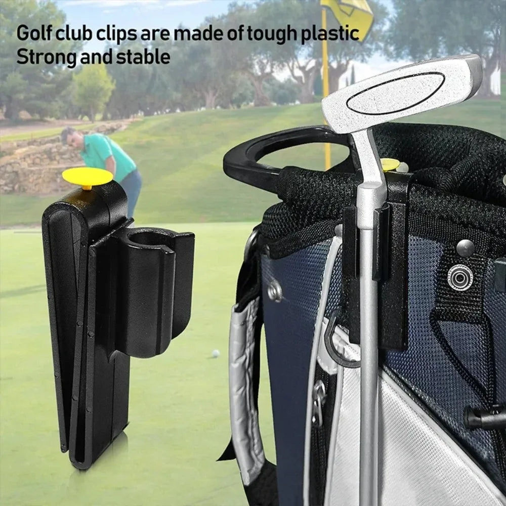 Golf Club Clamps Ball Bag Clamps Putter Retaining Clamps Club Golf Training Equipment Outdoor Sports Golf Training Accessories Peaceful Pleasures Health and Wellness