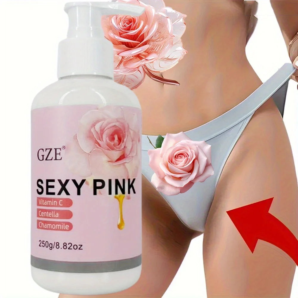 GZE Pink Private Area Moisturizer – Sensitive Skin Cream 250g