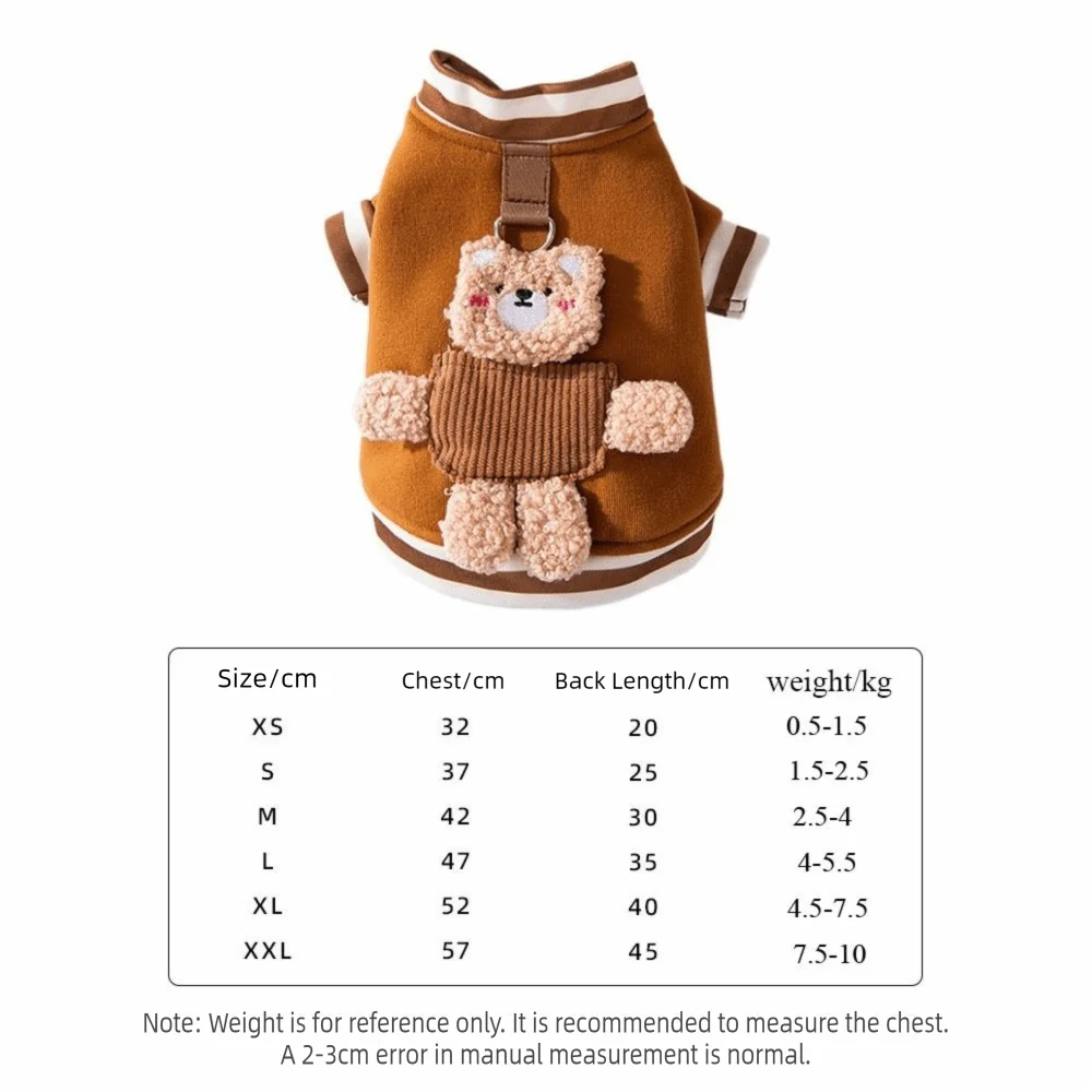 3D Fleece Sweater Vest for Dogs & Cats | Winter Pet Clothes