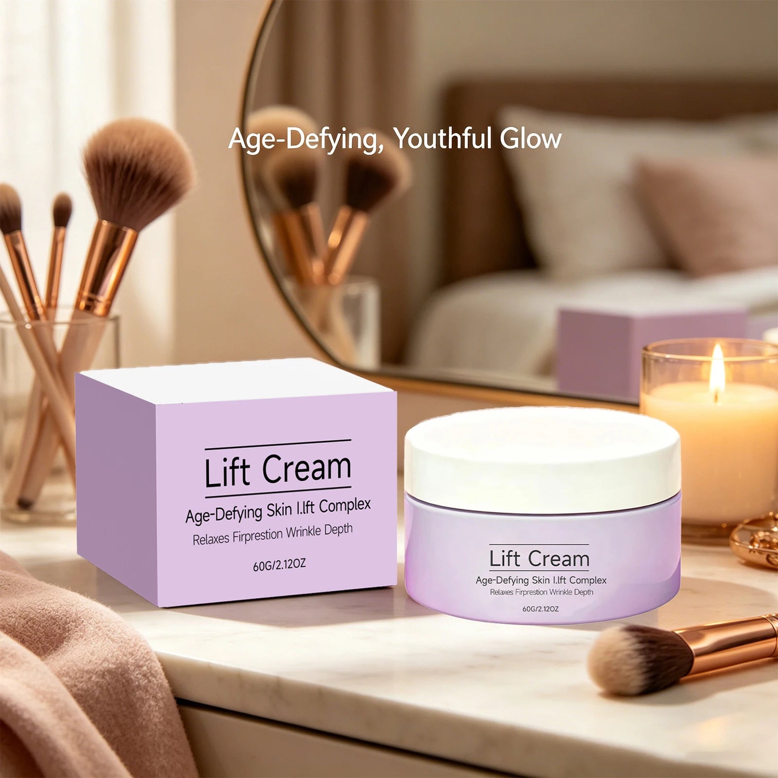 Firming Face Cream – Tighten, Lift & Hydrate Skin | 60g Firming Face Cream Peaceful Pleasures Health and Wellness