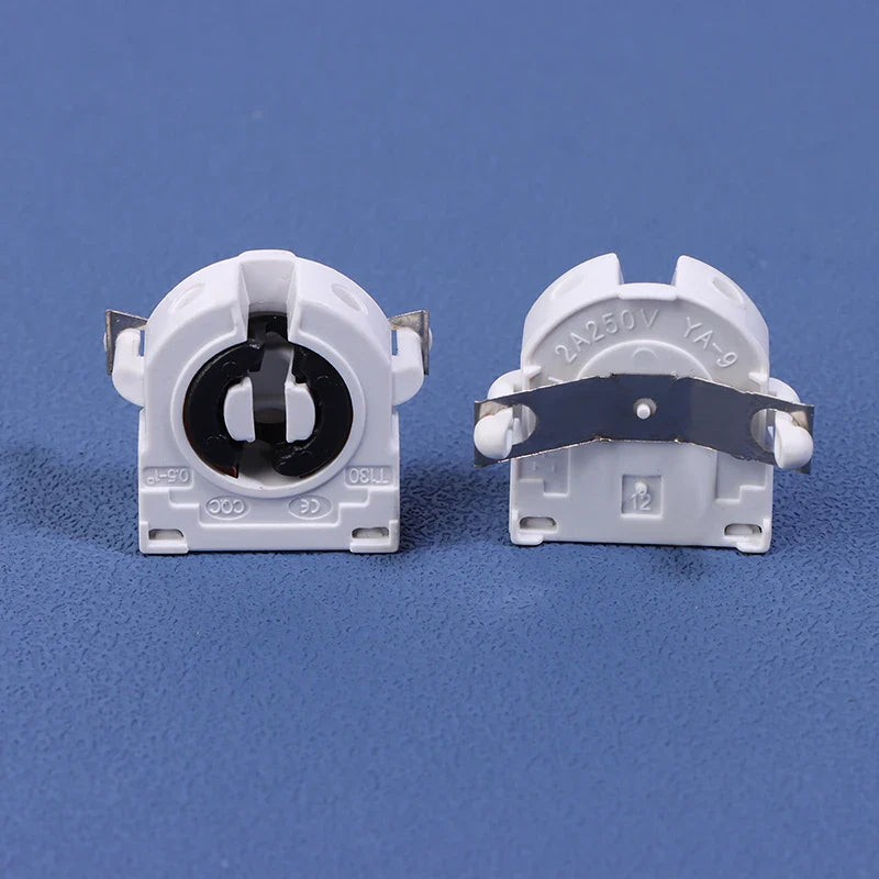 5-Pack T5 T8 Non-Shunted Tombstone Lamp Socket G5 G13 Base