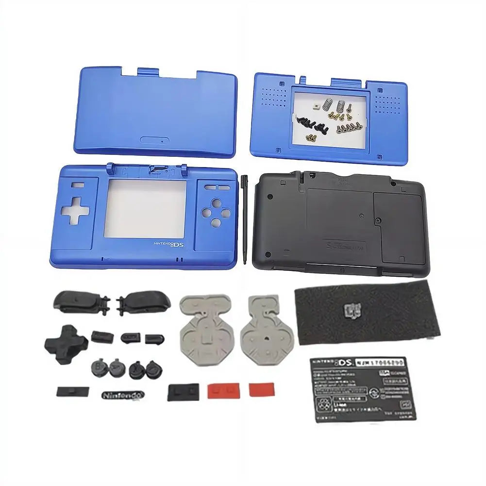 NDS Replacement Shell Case Kit – Buttons & Screws | Multi-Color