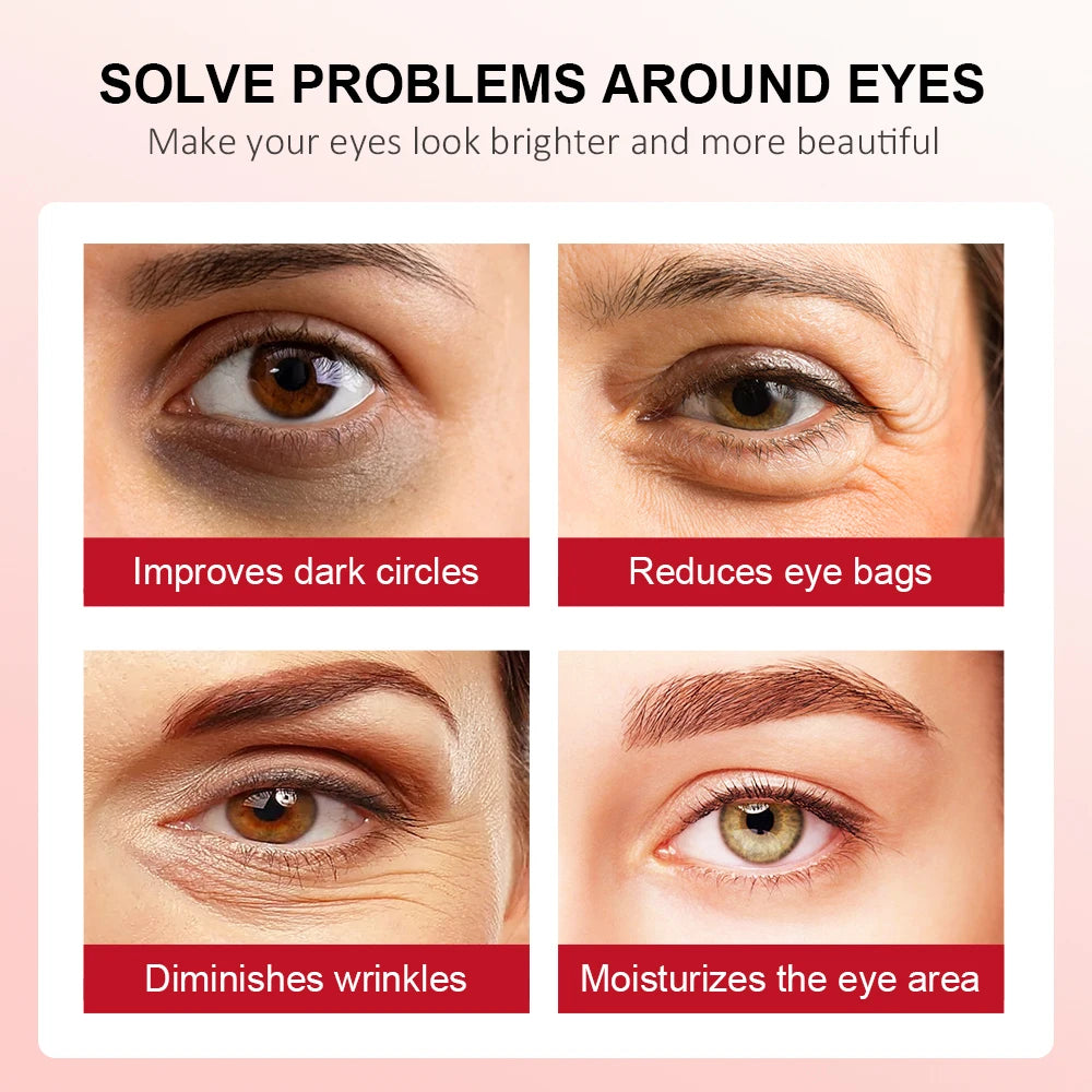 Retinol Eye Cream Lightening Dark Circles Firming Skin Instant Eye Repair Serum Stick for women Women Eyes Care Peaceful Pleasures Health and Wellness