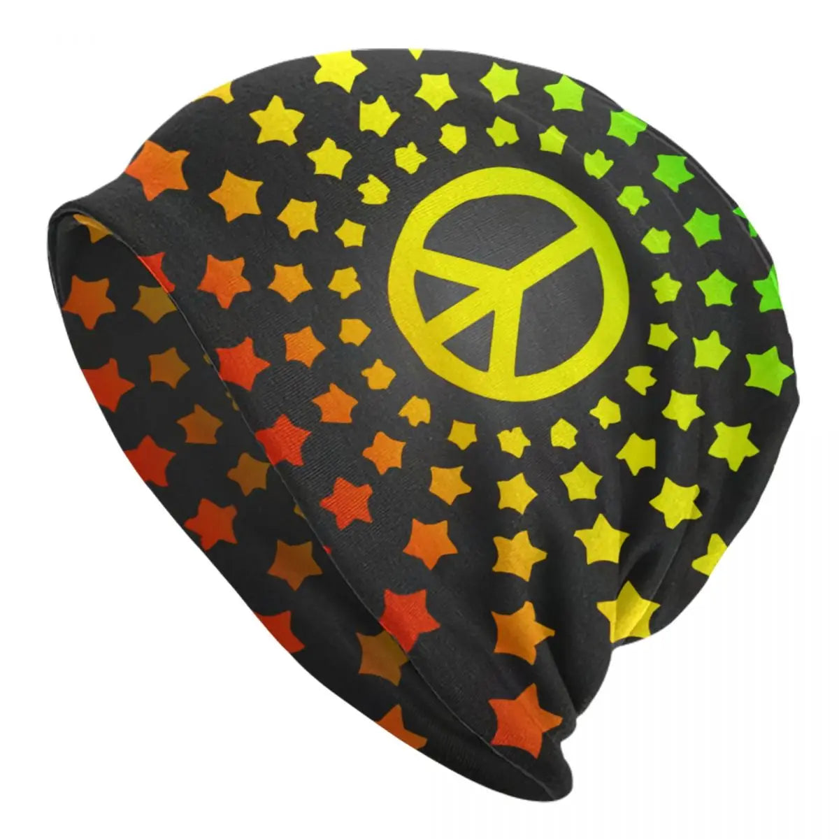 Jamaica Flag Knit Beanie Hat | Unisex Jamaican Pride Skull Cap