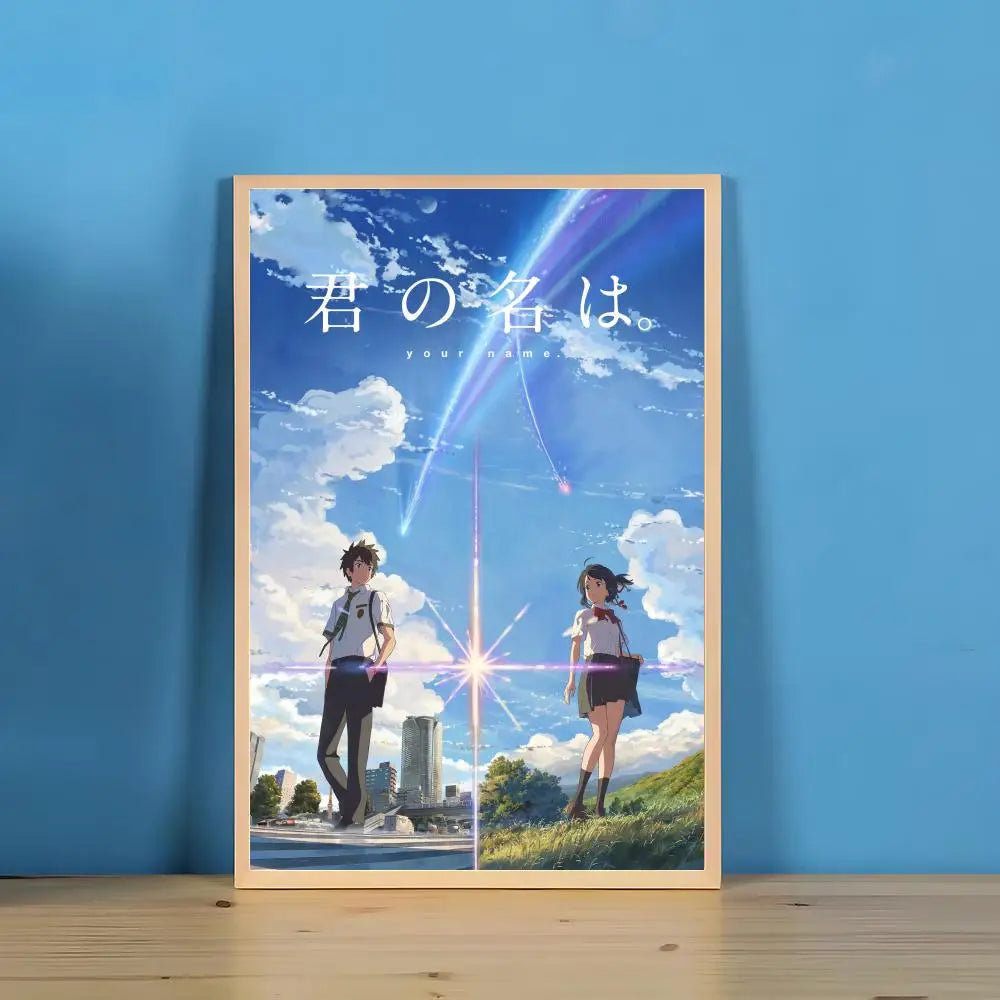 Your Name Anime Canvas Wall Art Poster | Unframed Print