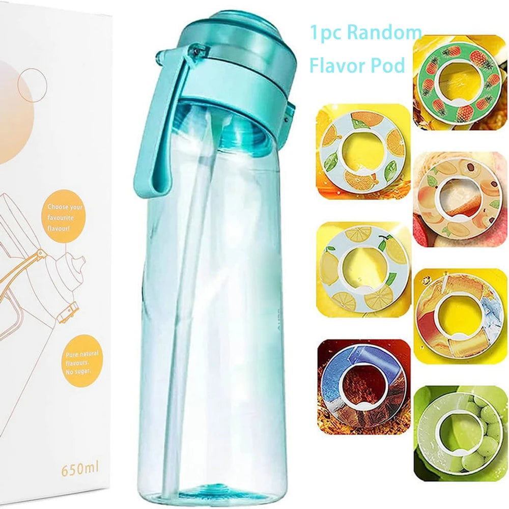 Air Water Bottle with Flavor Pods | BPA-Free Scent Infuser