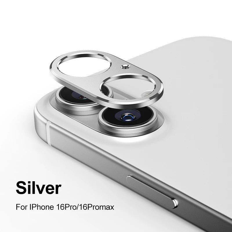camera lens protector for iphone 16 pro camera protective film for iPhone camera circles for iphone 16 camera protection lens Peaceful Pleasures Health and Wellness Silver for i16