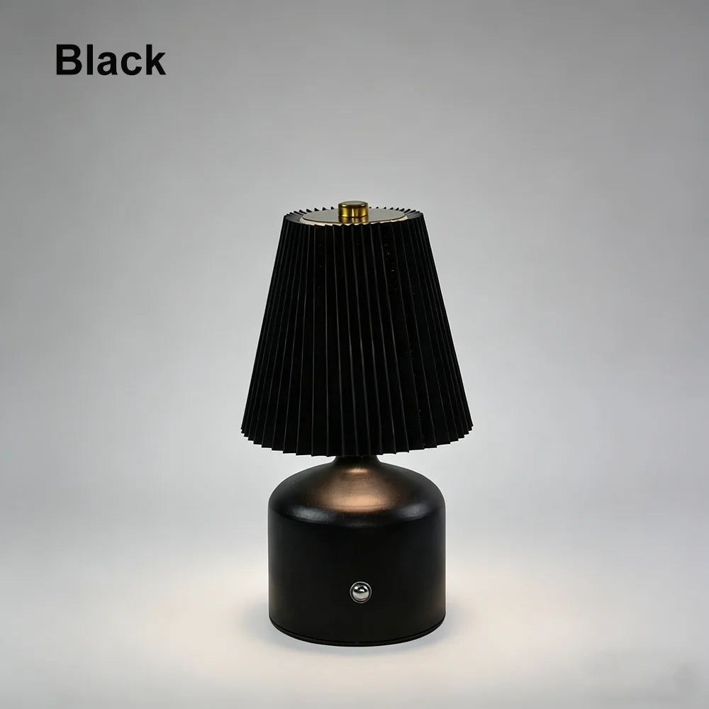 hot Bedside light Bedroom Fabric Nightlight Home Atmosphere LED Night Light Brightness Adjustable Decoration Peaceful Pleasures Health and Wellness Black-1