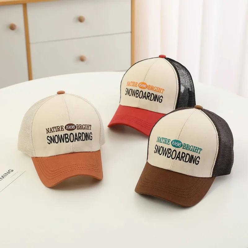 Kids Breathable Mesh Sun Hat Baseball Cap | Ages 1–6
