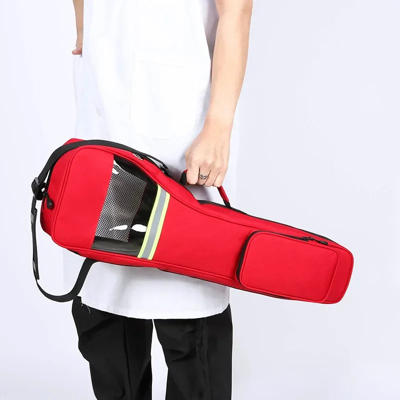 2L/3L Oxygen Tank Shoulder Bag Oxford Adjustable Shoulder Strap Cylinder Holder Carrier Pouch for Emergency Accessories Peaceful Pleasures Health and Wellness