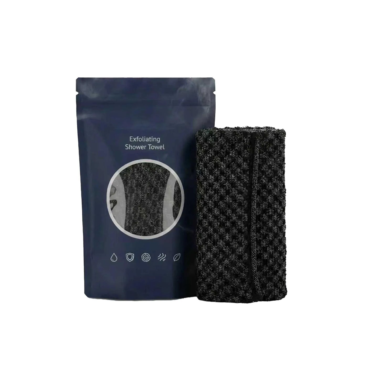 Nylon Exfoliating Bath Scrub Towel – Deep Cleanse & Soft Skin