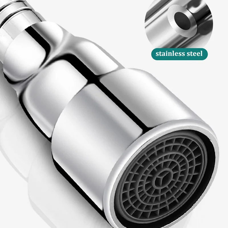 Universal Kitchen Faucet Extender & Swivel Aerator Hose