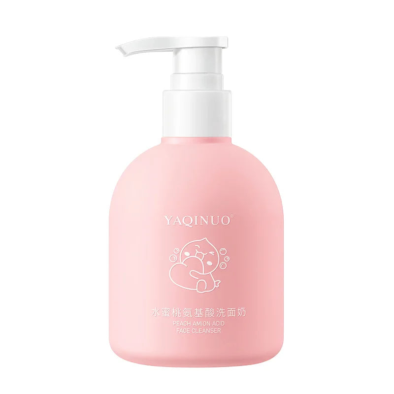 Peach Amino Acid Facial Cleanser 220ml – Hydrating & Gentle