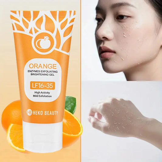 VERONNI Orange Exfoliating Gel 50g – Deep Cleanse & Glow Exfoliating Gel Oasis Select