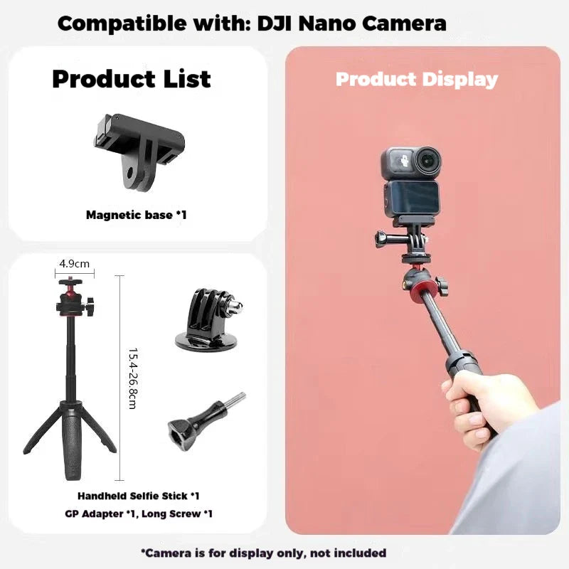 DJI OSMO NANO Accessories Kit – Chest, Head & Neck Mounts