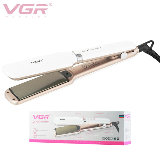 VGR Professional Perm Splint Dormitory Home Straight Hair Curling Convenient Hair Care Adjustable Hair Straightener V-520 Peaceful Pleasures Health and Wellness