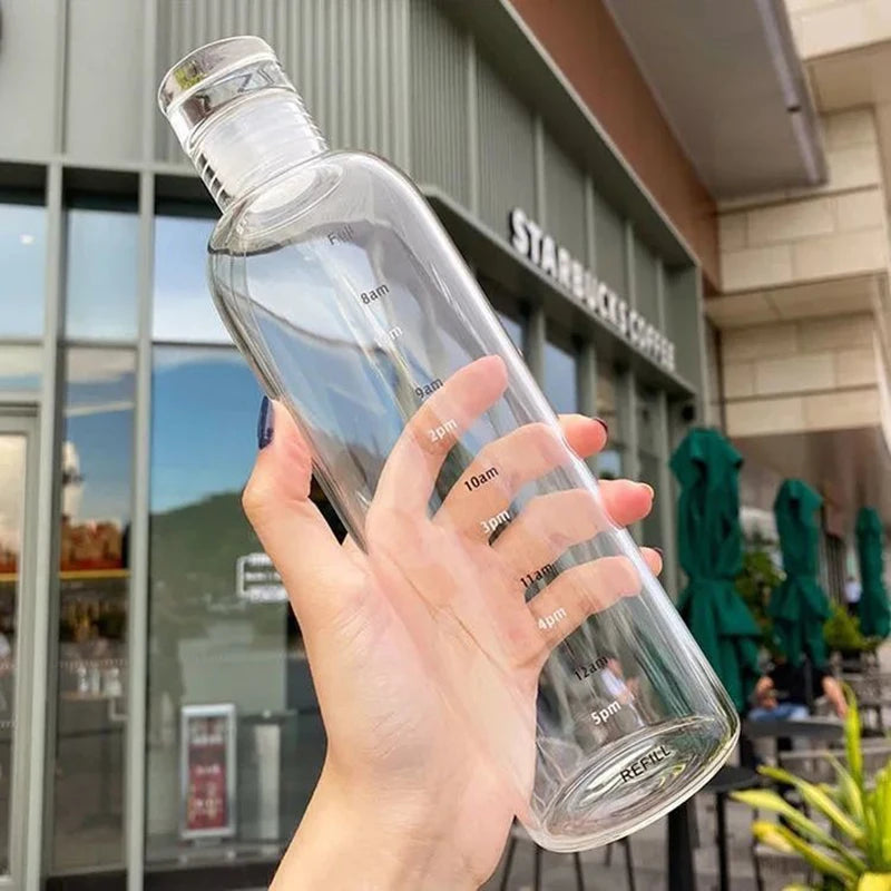 Time Scale Hydration Tracker Water Cup – Leak-Proof 500/700ml