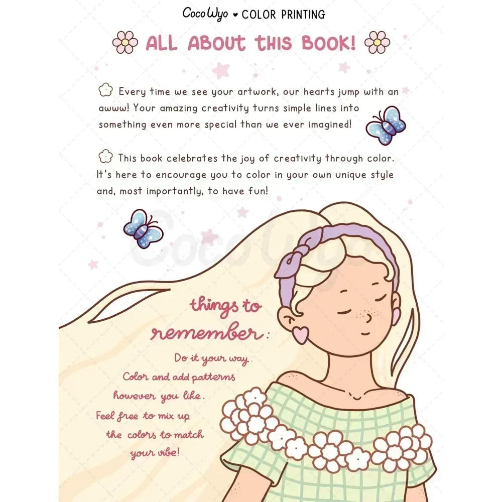 Coloring Book Adults Kids How Draw Patterns Easy Fun Step-by-step