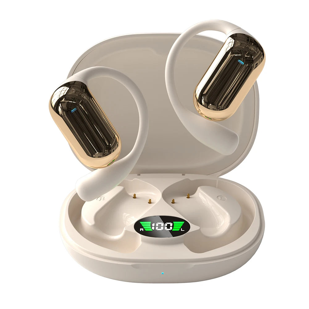 VODOOL AI Translation Earbuds – 144 Languages, BT 5.3 Open Ear