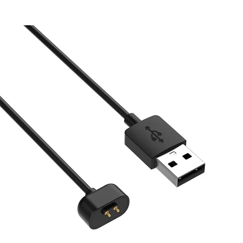 Amazfit Band 7 Charging Cable – 1M Portable Charger Cord Peaceful Pleasures Health and Wellness Black