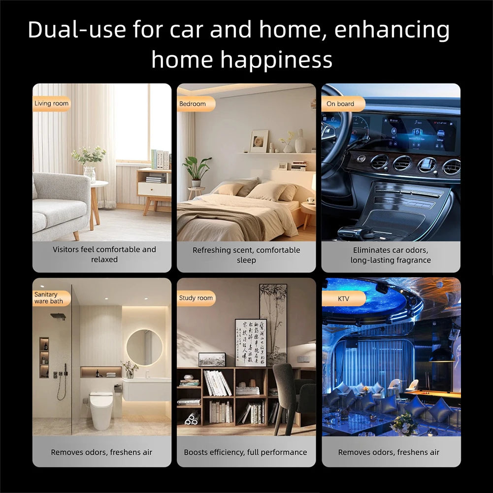 Aromatherapy Car Airs Freshener Lasting Fragrance Automotive Solid-Aromatherapy Diffuser Car Deodorizing Balm Car Accessories Peaceful Pleasures Health and Wellness