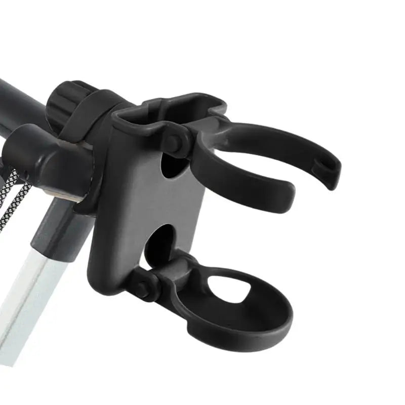 Foldable Stroller Cup Holder with Silicone Grip & Phone Mount