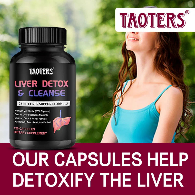 27-in-1 Liver Cleanse Capsules | Milk Thistle & Artichoke