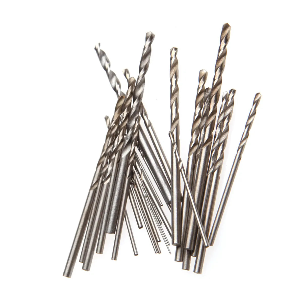 28Pcs Hss Drill Bit Set Mini Precision Round Drill Bits 0.5mm 0.8mm 1.2mm 2Mm High Speed Steel Coated for Aluminum Copper Cast Peaceful Pleasures Health and Wellness Default Title