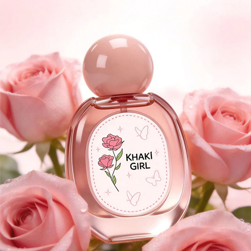 Fresh Rose Fragrance Eau De Toilette Long Lasting Romantic Scent Perfume Elegant Floral Aroma Women Gentle Fragrance Perfume Peaceful Pleasures Health and Wellness