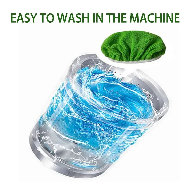 Reusable Microfiber Flat Mop Replacement Pads – 2 or 4 Pack