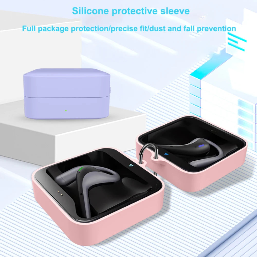 For Timekettle W4 Pro Case Silicone Soft Case Compatible With For Timekettle W4 Pro Shockproof Shell Case Protective Sleeve Peaceful Pleasures Health and Wellness